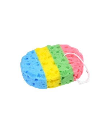 BOKIOESDE Bath Sponge Lightweight Shower Sponge High Temperature Enduring Cleaners Body Cleaning Scrub Bath Ball Washing