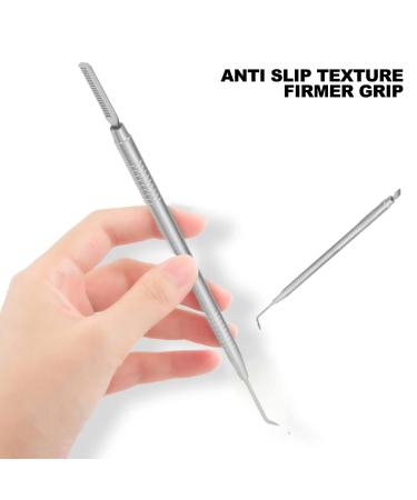 Buy 2 in 1 Stainless Steel Eye Lash Tool Kit - Double Ended Separator & Perming Tools for Eyebrows & Lashes | International Shipping Available - Buy Online on GoSupps.com