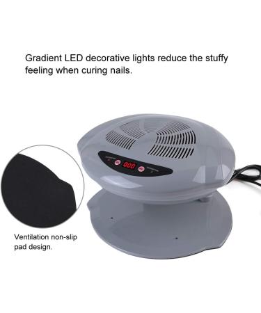 Amonida 2 in 1 Nail Dryer - EU Plug 220V 400W with Temperature Sensor | Perfect for Nail Art & Studios - Buy Online on GoSupps.com