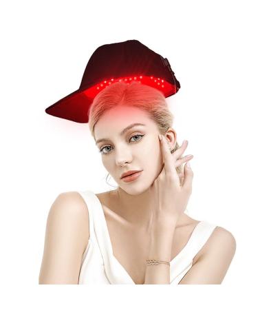 Casquette De Luminoth rapie Rouge Casque De Croissance Des Cheveux 5 Longueurs D'onde Synchronisation De 0 60 Minutes Mode Impulsion 10Hz / 40Hz Inhibe Efficacement La Perte De Cheveux