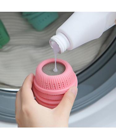 Washing Machine Laundry Ball New Fabric Softener Ball Dispenser for Washer Reusable Lint Remover Eco-Friendly All Natural Detergent Alternative for Washing All Kinds of Clothes (6PCS) - Buy Online on GoSupps.com