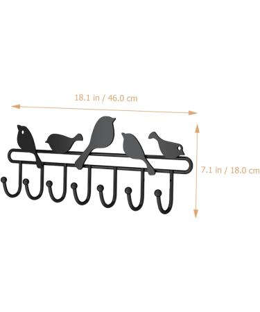 ABOOFAN 7 Coat Rack Keychain Key Fob Hat Hooks Towel Hooks Coat Hook -Mounted Student Wall Mount - Buy Online on GoSupps.com