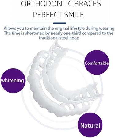 2 Pairs Nature and Comfortable to Regain Confident Smile Top and Bottom(1) - Buy Online on GoSupps.com