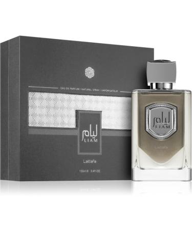 100% Original Arabic Luxury Liam Grey Shine100-ML EDP Men Women Fragrance Perfume Cardamom Black Tea Scent 3.38 Floz Spray