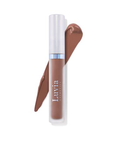 Luvia Cosmetics Luvia Cosmetics Matte Liquid Lipstick - Long-Lasting Matte Finish Lip Care Vegan Formula Daily Coffee Color