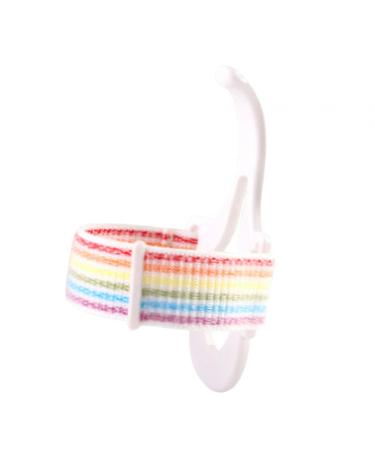 predolo Anti-Hook Wrist Correction Pen Grip Posture Correction Tool Writing Aid Strap for Kids White