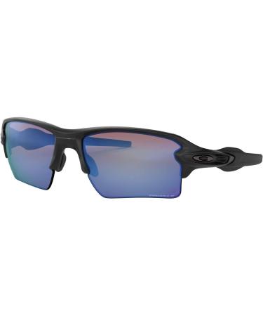 Oakley Men's Oo9188 Flak 2.0 XL Matte Black Sunglasses | Prizm Deep H2O Polarized - Buy Online on GoSupps.com