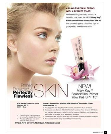 Mary Kay Foundation Primer Sun Screen Broad Spectrum spf 15