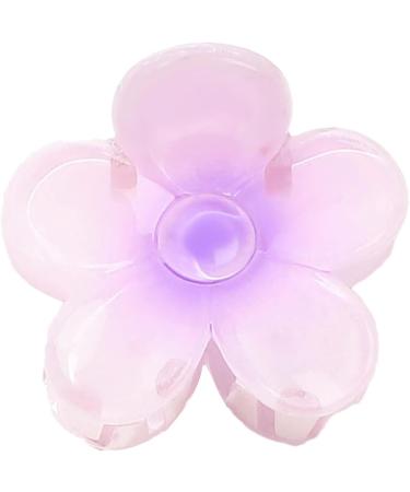 Flower Clips - Hawaiian Flower Cute Hair Clip Strong Hold Hair Clips Flower Hair Accessories For Women & Girls For Thick & Thin Hair Gradient light purple - Buy Online on GoSupps.com