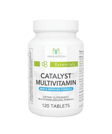Mannatech Catalyst Multivitamin 120 Tablets Maximize Your Multivitamin. Provides Antioxidants Vitamin A Vitamin C and Vitamin E Now with Ashwagandha to Support You Physically and Emotionally