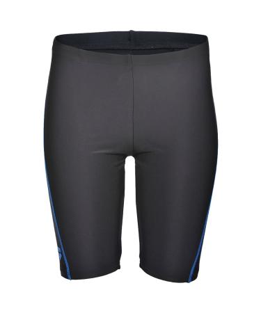 Arena Logo Junior Jammer for young quick-drying maxfit material chlorine and salt resistant UV protection 50+ Black-Pix Blue 140 Arena Young swimming trunks Jammer Logo