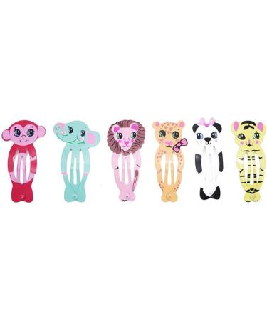 Flzone 40 Pack Snap Animal Hair Clips - Cute Hair Accessories for Girls of All Ages - Buy Online on GoSupps.com