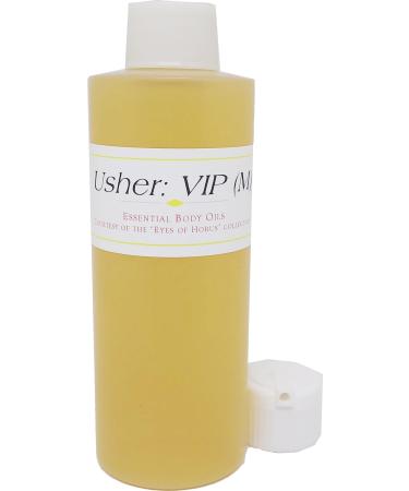 VIP: Usher - Type For Men Scented Body Oil Fragrance Flip Cap - Gold - 4 oz. - ID#25270 4 Fl Oz (Pack of 1)
