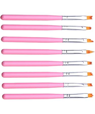 Beavorty 3 Sets UV Gel Nail Brush Nail Painting Pen Detail Drawing Brush Cleaning Gel Nail Art Brush Nail Art Tips Builder Kit De Manicura Nail Gel Nail Art Tool Flower Pen Pink Manicure - Buy Online on GoSupps.com