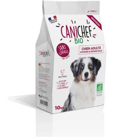Canichef BIO Grain-free Croquettes for adult dogs medium & large breeds 10 kg - Buy Online on GoSupps.com