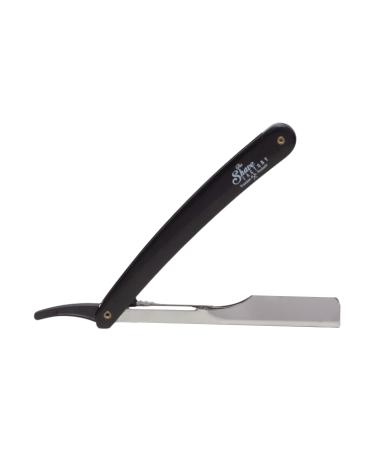 Shaving Factory Straight Razor Black 3 Ounce