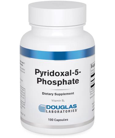 Douglas Laboratories Pyridoxal-5-Phosphate (50 mg.) | Vitamin B6 to Support Neurological Health and Cardiovascular System | 100 Capsules 100 Count (Pack of 1)