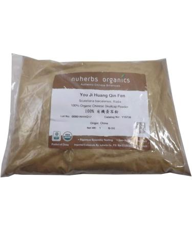 Organic Scutellaria Baicalensis Root Powder - 1 lb | Huang Qin Skullcap Root - Buy Online on GoSupps.com