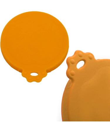 SLSON 2 Pack Pet Food Can Cover - Universal Silicone Cat Dog Can Lids (Orange+Blue) - Fits 3 Standard Size Cans - Buy Online on GoSupps.com