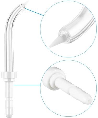 RAXSEG Flosser Replacement Tips - Compatible with Waterpik Flossers and Other Oral Irrigators (6 Pack) - Buy Online on GoSupps.com
