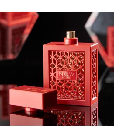 Now Rouge Long Lasting Eau De Parfum For Men and Women Unisex 100 ML (3.4 floz) - Buy Online on GoSupps.com