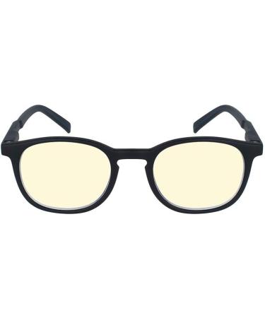 Silac Black 7405 Unisex Reading Glasses - Blue Light Blocker for Screens - No Eye Fatigue or Headaches - Light & Durable +2.00 - Buy Online on GoSupps.com