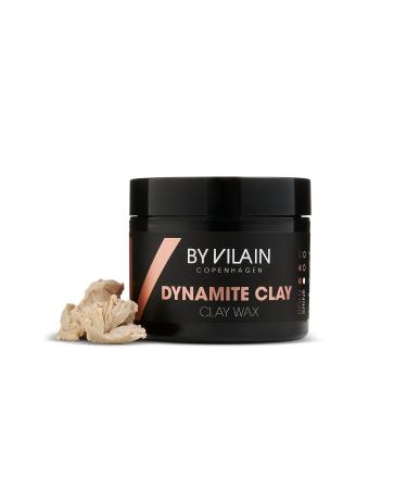 By Vilain Dynamite Clay - Super Strong Hold Hair Styling Wax for All Hair Types - 65ml / 2.2oz - Buy Online on GoSupps.com