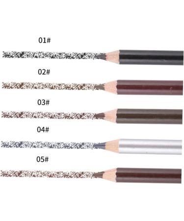 SOESFOUFU 4 Pcs Makeup Eyebrow Pencils Professional Eyebrow Pencil Black Eyeliner Pen Eyebrow Filler - Buy Online on GoSupps.com