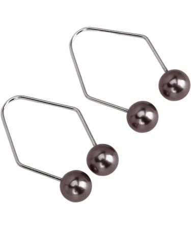 Facial Dimple Maker 2 Pair Dimple Trainer Balls for Face Cheeks Create a Beautiful Smile Develop Dimples (Black) - Buy Online on GoSupps.com