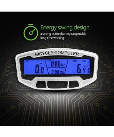 Bike Odometer Set | Waterproof Speedometer with Backlight | Bicycle Stopwatch Tool - Buy Online on GoSupps.com