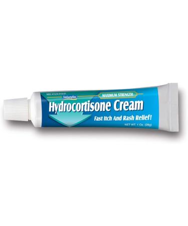 Hydrocortisone Cream 6 Pack - Fast Itch & Rash Relief - Buy Online on GoSupps.com