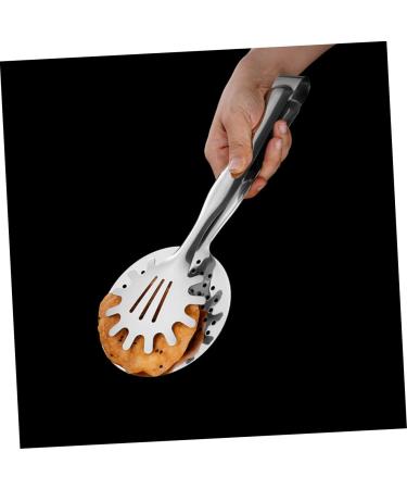 Buy Minkissy 1pc Stainless Steel Grill Tongs for Perfectly Fried Fish - Oil Drain Attachment - International Shipping Available - Buy Online on GoSupps.com