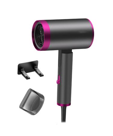 Hair Dryer Hairdryer Hairdryers for Women Travel Blow Dryer Hair Dryers Lightweight Household Foldable Negative Ions Hot and Cold Air Large Air Volume and Quick Drying 800W (13.3X7X21.5cm green) 13.3X7X21.5cm Green