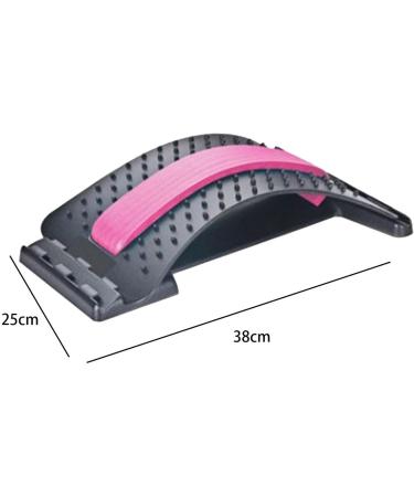 OIIBWQ Ergonomic Lumbar Support Device for Spinal Health pink - Buy Online on GoSupps.com