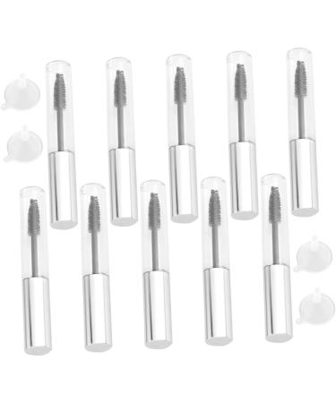 FOMIYES 20 Pcs Refillable Bottles Empty Bottles Refillable Mascara Tube Eyelashes Tube Storage Bottle Clear 1 g (Pack of 1) Silverx2pcs - Buy Online on GoSupps.com