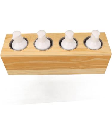 4-Bottle Massage Oil Warmer with 9 Temperature Settings | Home Lotion Warmer for Spa & Relaxation - Buy Online on GoSupps.com