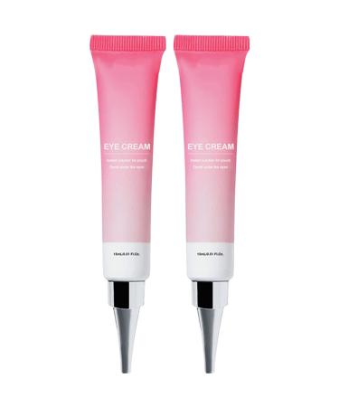 Wow-IT Instant Under Eye Cream Ream For Eye Bags Remove Under Eye Bags Instantly Anti-Wrinkle Eye Cream Helps To Instantly Reduce The Puffy Eye Look 15ml (2pcs-)