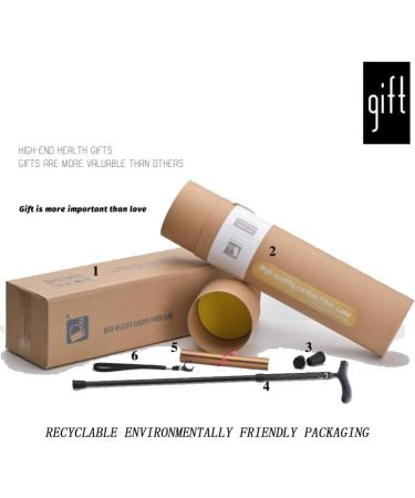 Folding Walking Stick Adjustable Carbon Crutch Ultralight 0.2KG Solid Wood Non-Slip for Elderly Unisex Cane Mobility Aid/78.5-88.5Cm Withstand Weight 120KG Interesting K003 - Buy Online on GoSupps.com