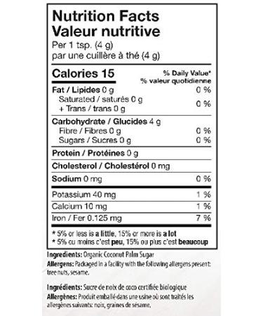 Organic Traditions Coconut Palm Sugar 8 oz | Natural Sweetener | Healthy & Sustainable - Buy Online on GoSupps.com