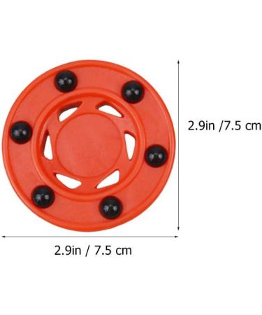 BESPORTBLE 3pcs Roller Hockey Pucks - Inline & Street Hockey Balls for Indoor & Outdoor Play | International Shipping Available - Buy Online on GoSupps.com