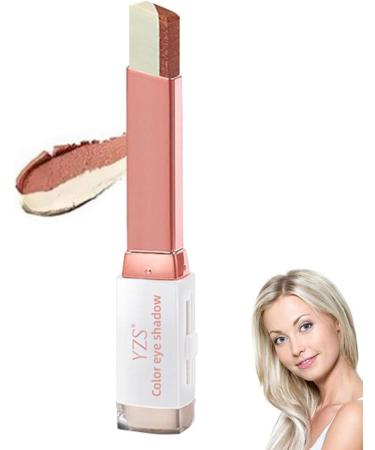 Aeihevo Eyeshadow Pencil Double color eye shadow crayon Eyeshadow Stick Brilliant double color eyeshadow makeup to enhance your eyes Hepvet - Buy Online on GoSupps.com