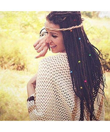 Dream Loom Kids Hair Ties - 100 Small Rubber Bands for Baby Girls, Elastic Ponytail Holders in Multicolor - Tiny Soft Hair Accessories - Buy Online on GoSupps.com
