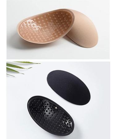 2 Pairs/4 PCS Silicone Shoulder Pads Invisible Breathable Shoulder Pads Ahesive Anti-Slip Shoulder Push-Up Pads for Shoulder Slip Height Enhancer for Womens T-Shirt Suit Clothing (Skin+Black) - Buy Online on GoSupps.com