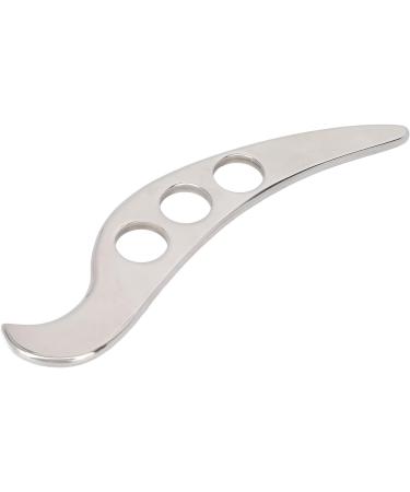 Verdant Touch Gua Sha Massage Tool | Stainless Steel Schaber for Home & Business | Portable Muscle Massager for Glatter Experience - Buy Online on GoSupps.com