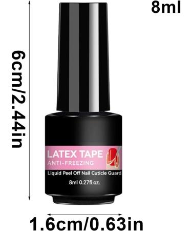 Nail polish barrier - Peel Off Gel | Edge Gel Cold resistant spill-proof peelable for professional and home manicure use providing a smooth and durable finish. - Buy Online on GoSupps.com