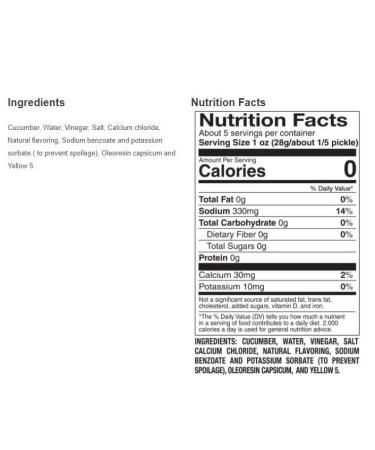 Van Holten's Tapatio Pickle Gherkins - International Shipping + Heartforcards Protection - Buy Online on GoSupps.com