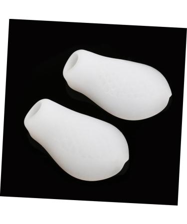 Healvian Foot Protectors - Toe Straightener & Bunion Protector (Pair) - White - Nursing Cover - Orthotic Care - Hammer Toe Straightener - P04 - Buy Online on GoSupps.com