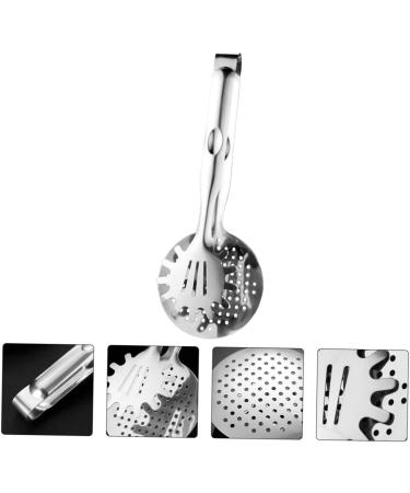 Beaupretty Multifunctional Steel Grill Tongs - 1 Piece Household Cooking Utensil for Steak Sieve & Food Draining - Buy Online on GoSupps.com