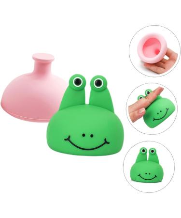 Minkissy Sput Mug for Men - Silicone Sputum Remover & Glasses Holder - 2-Pack (7.9x7.8cm) in Assorted Colors - Ideal for Toddlers & Seniors - Buy Online on GoSupps.com