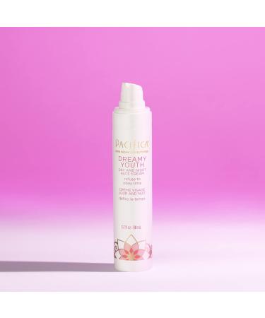 Pacifica Beauty Dreamy Youth Day and Night Face Cream 2-Pack - Moisturizer for Dry and Aging Skin - Peptides, Grapeseed Oil, Floral Stem Cells - Vegan & Cruelty-Free - Buy Online on GoSupps.com